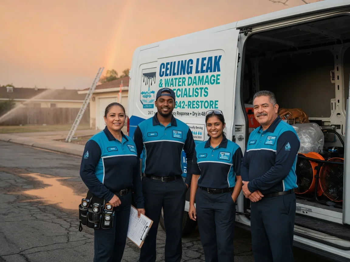 Ceiling Leak Cleanup company in Converse, TX
